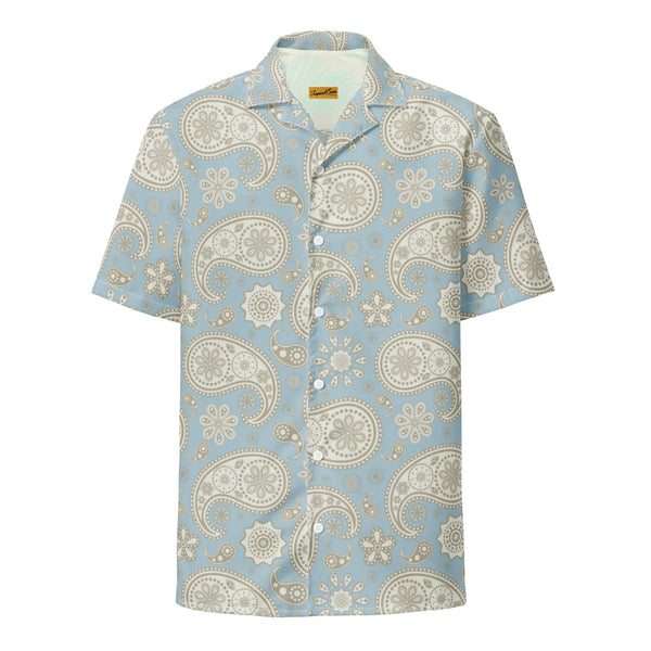 Exclusive Paisley Yacht Club Performance Button Down Shirt - Brinks Island Collection